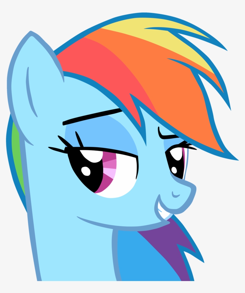 Smile Vector Rainbow Dash - Bulls I Toy My Little Pony Mystery Watch Blind Pack, transparent png #2186803