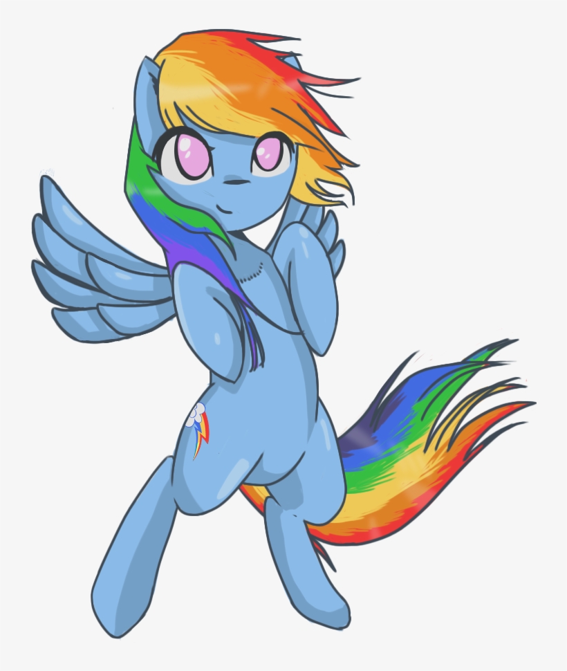 Post 27609 0 97644800 1427610854 Thumb - Rainbow Dash Art Png, transparent png #2186805