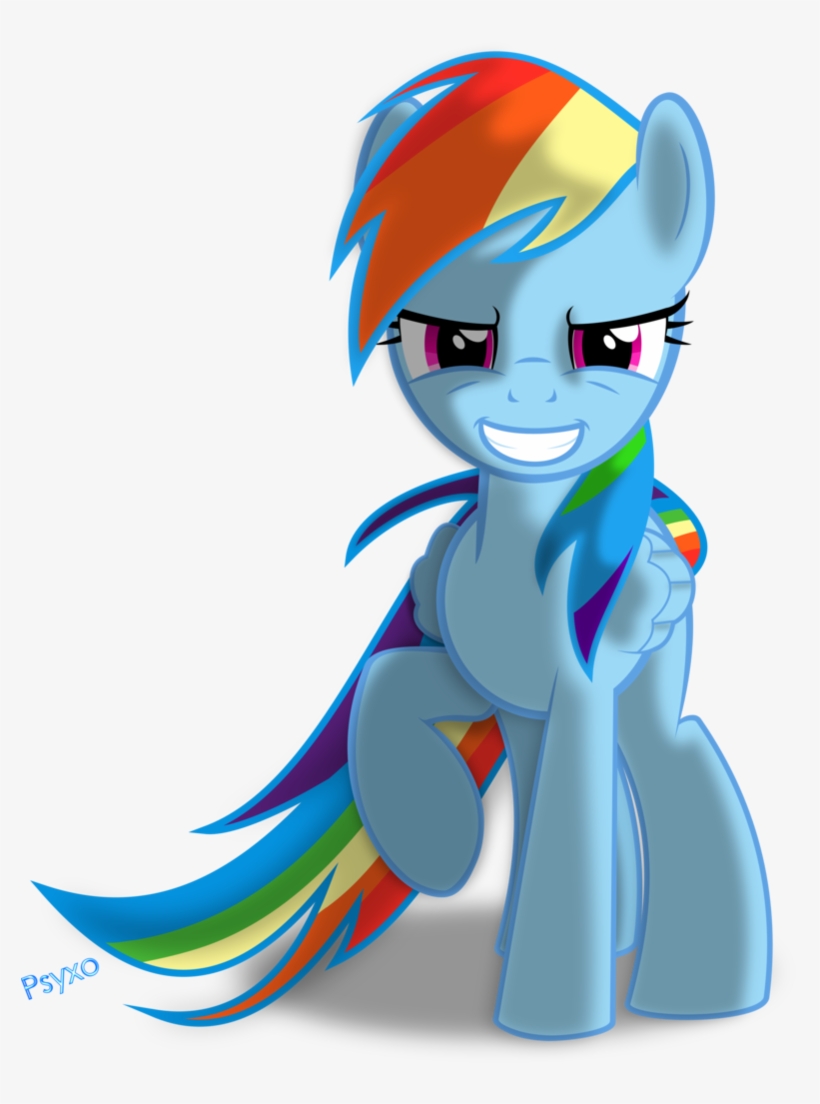 32 Images About Rainbow Dash On We Heart It - Mlp Rainbow Dash Base, transparent png #2187080