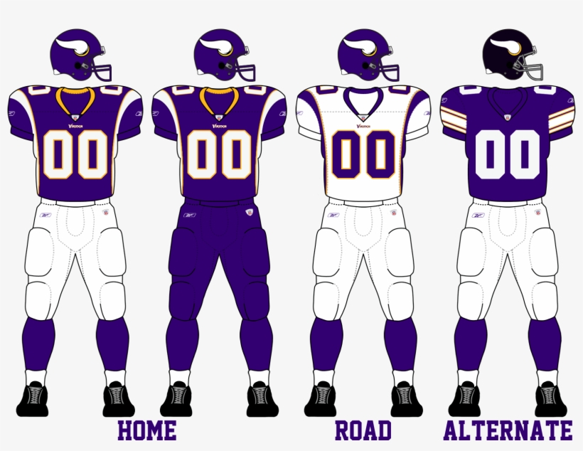 Minnesota Vikings 2007 Uniforms - Minnesota Vikings Uniforms, transparent png #2187131
