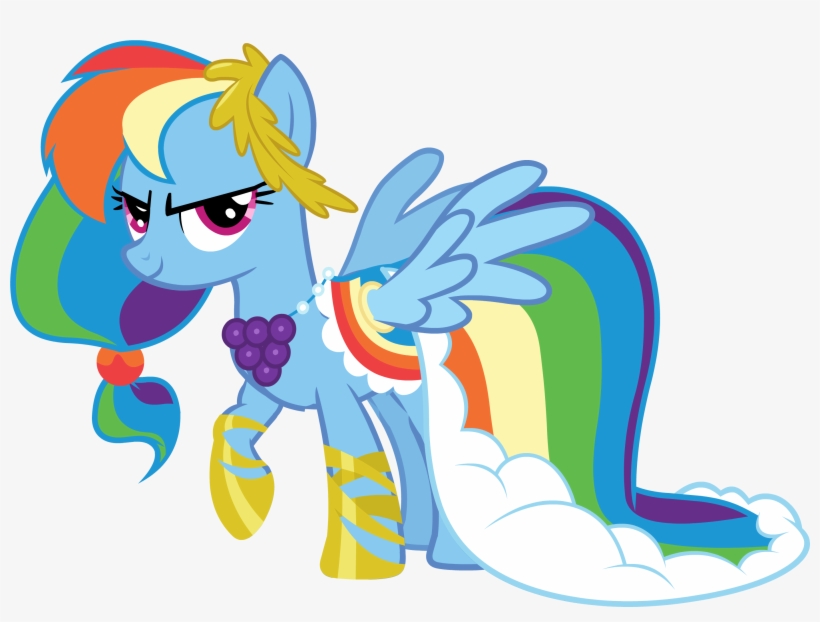 My Little Pony Rainbow Dash Gala Dress, transparent png #2187170