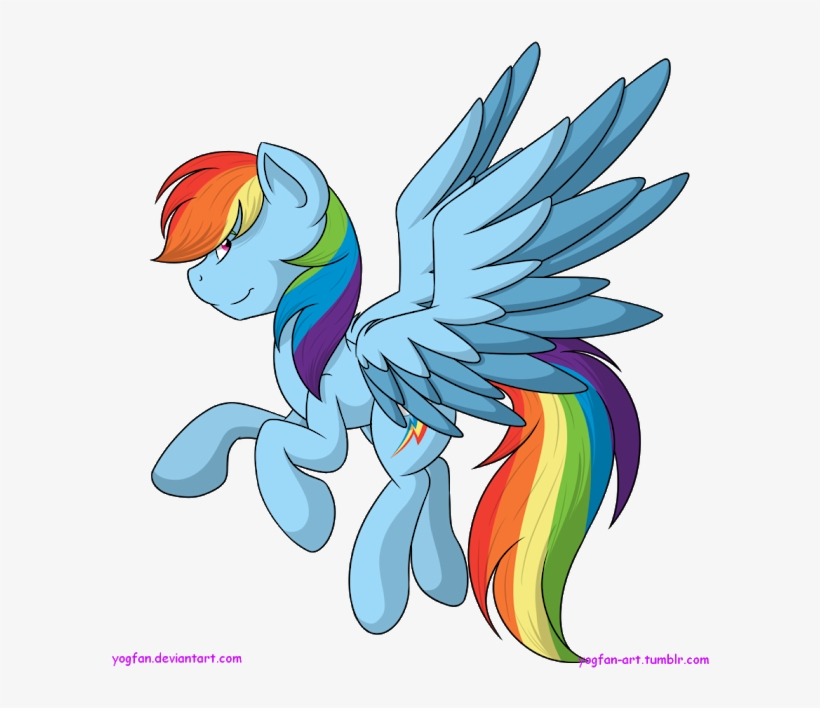 [commission] Rainbow Dash By Yogfan - Cartoon, transparent png #2187187