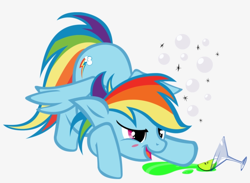 Sirponylancelot, Drink, Drunk, Rainbow Dash, Safe - Mlp Rainbow Dash Drunk, transparent png #2187317