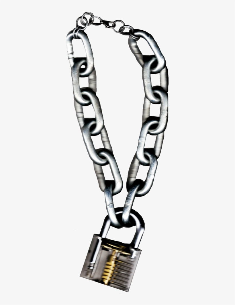 Xxl Padlock Necklace, transparent png #2187653