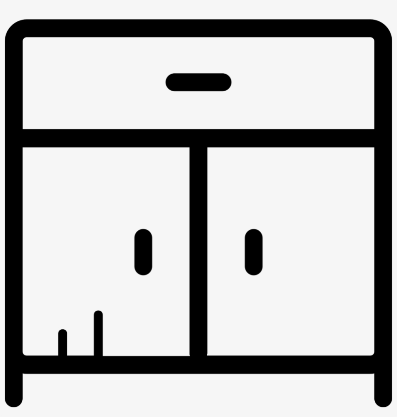 Kitchen Cabinet Comments - Kitchen Cabinet Icon, transparent png #2187676