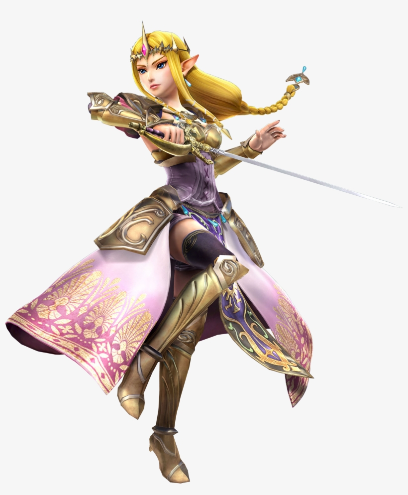 Zelda Rapier - Legend Of Zelda Hyrule Warriors Zelda, transparent png #2187756