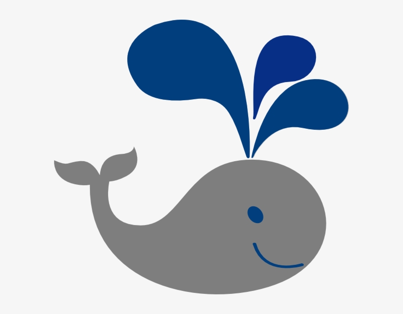 How To Set Use Blue Grey Whale Clipart, transparent png #2187934