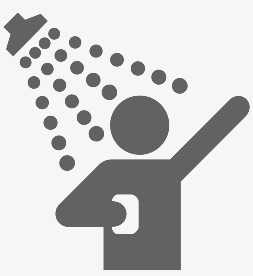 Shower Clipart Water Usage - Shower Clipart Png, transparent png #2188507