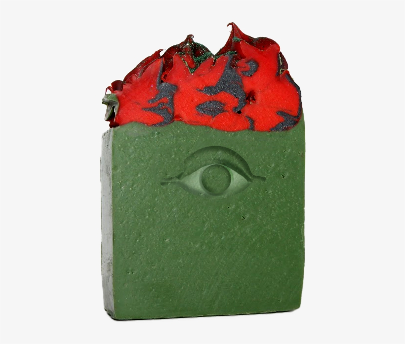 Cyclops With Spiky Hair Fruit Scented Hand Made Soap - Cake, transparent png #2188954