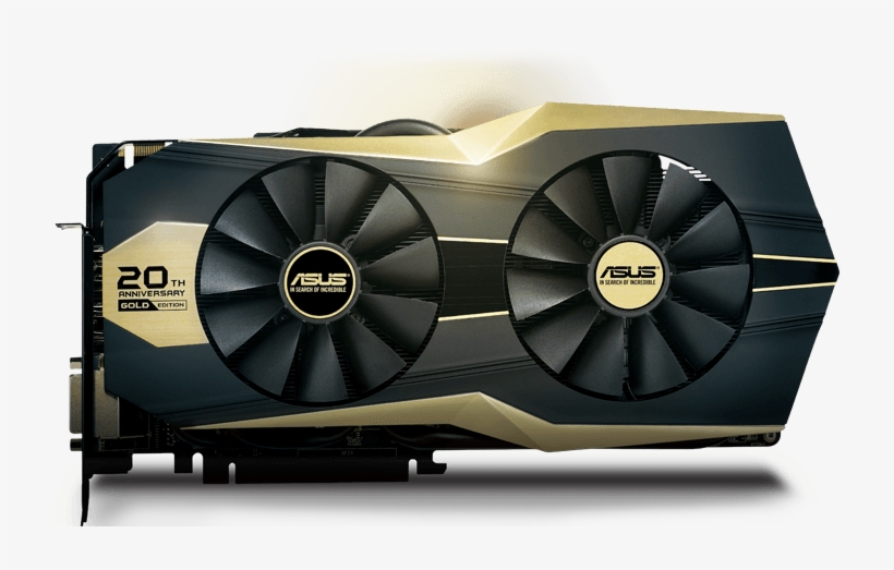 Asus Graphics Cards Gold20th-gtx980-p-4gd5, transparent png #2189052