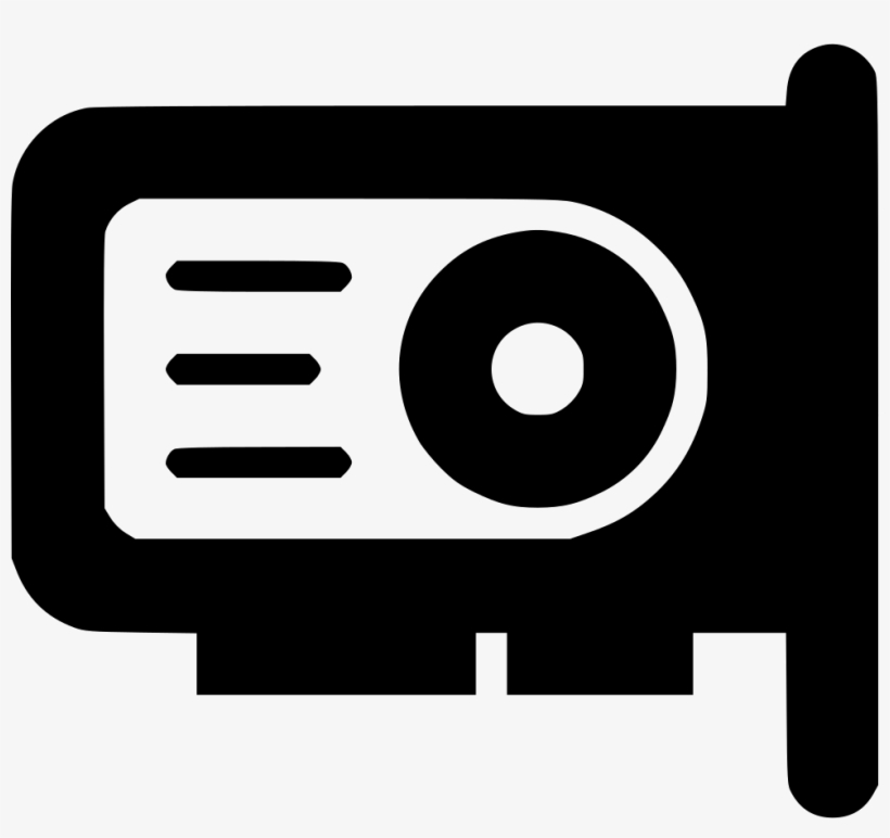 Graphics Card Svg Png Icon Free Download - Graphics Card Clipart Png, transparent png #2189243