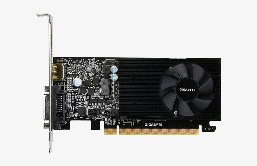 Gigabyte Geforce Gt 1030 Gv N1030d5 2gl - Gigabyte Gt 1030 2gb Gddr5, transparent png #2189338