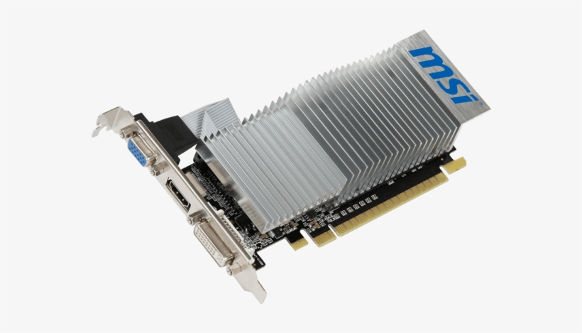 1gb Msi Nvidia Geforce 210 Graphics Card - Nvidia Geforce 210 Msi, transparent png #2189693