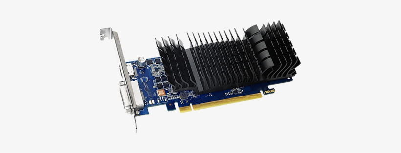 Exclusive Asus-designed Heatsinks With Large Surface - Gt 1030 Asus, transparent png #2189748