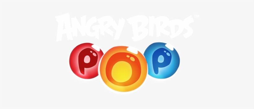 Abpopbannerpic - Angry Birds Pop Logo, transparent png #2190368