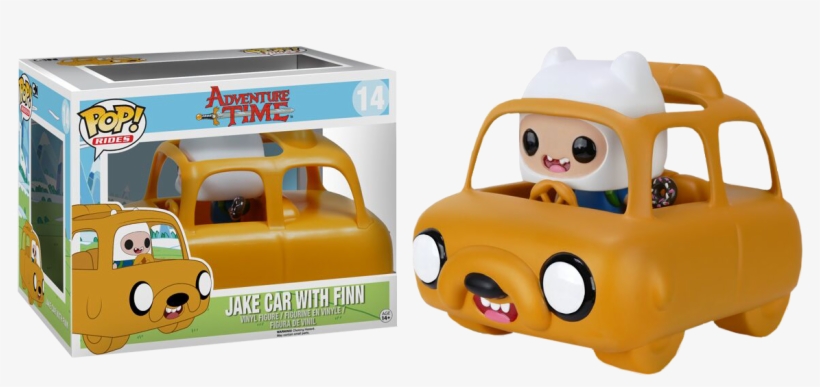 Finn With Jake Car Pop Ride Vinyl Figure - Funko Pop Jake Car, transparent png #2190386