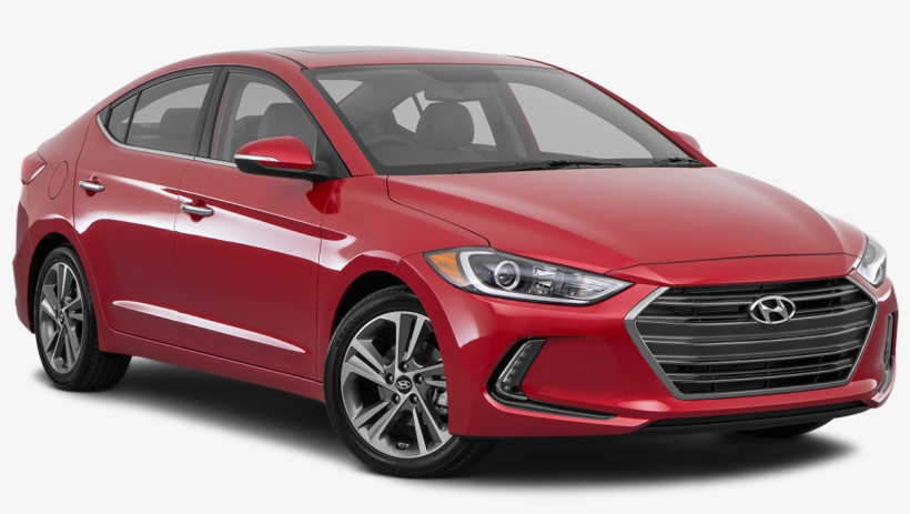 2017 Hyundai Elantra - Red 2015 Kia Rio, transparent png #2190568