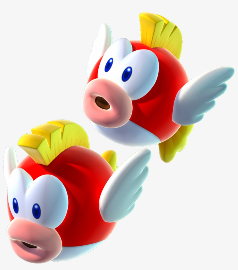 If You've Never Heard Played A Super Mario Game Or, - Mario Cheep Cheep, transparent png #2190703