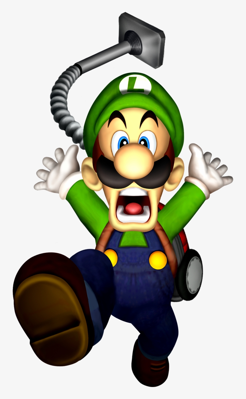 Removed It - Luigi's Mansion Luigi Png, transparent png #2190770