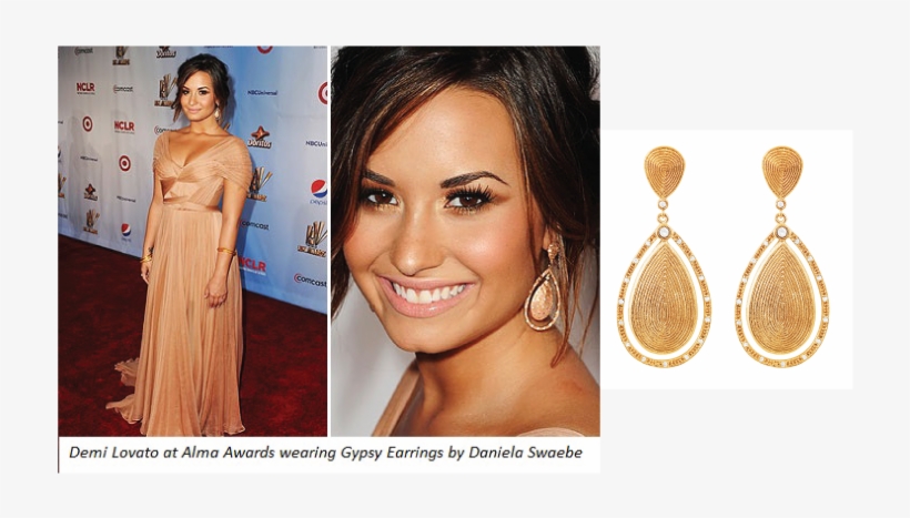 Demi Lovato At Alma Awards - Party, transparent png #2190813