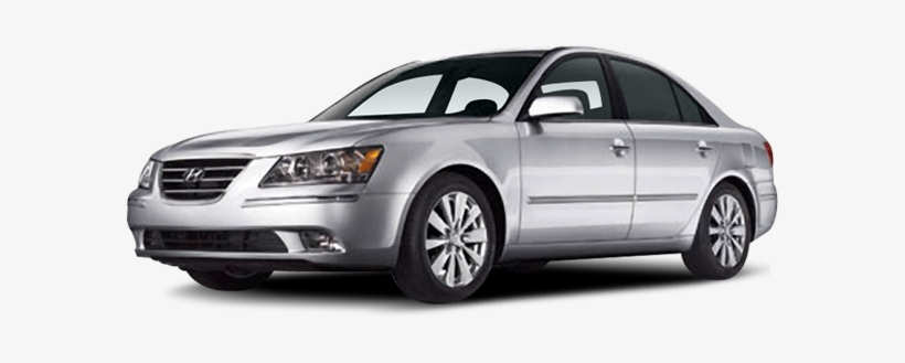 2010 Hyundai Sonata - 2009 Hyundai Sonata Side Silver, transparent png #2190973