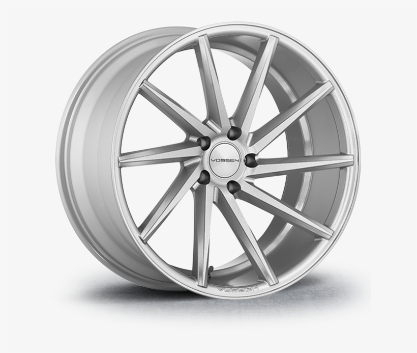 Silver Cvt Gloss Rims | 22" | Vossen Wheels, transparent png #2191199