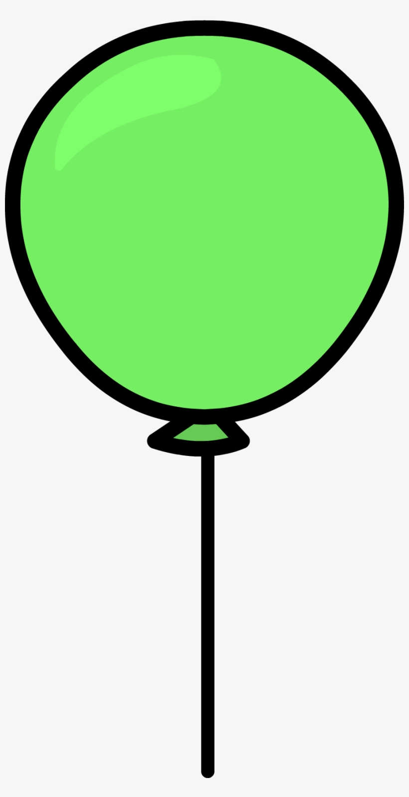 Green Balloon Sprite 005 - Wiki, transparent png #2191417