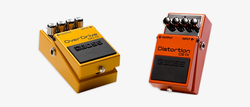 Boss Ds-1x Distortion Special Edition Pedal, transparent png #2191585