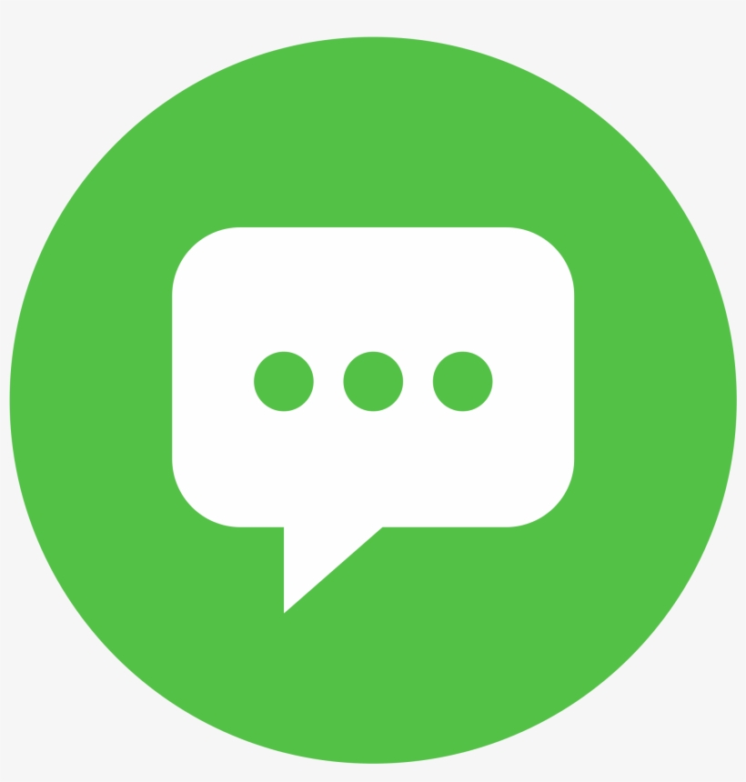 Balloon Svg Green - Icon Line Messenger Png, transparent png #2191633