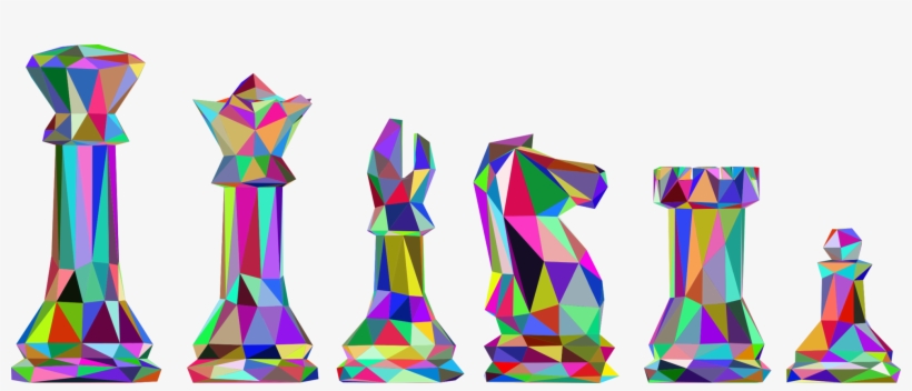 Chess Piece Strategy Game Bishop - Colored Chess Pieces Png, transparent png #2191770