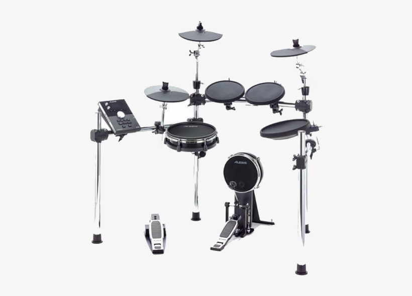 Alesis Command Kit Eight-piece Drum Kit With Mesh Snare - Alesis Command 8-piece Electronic Drum Kit, transparent png #2191829