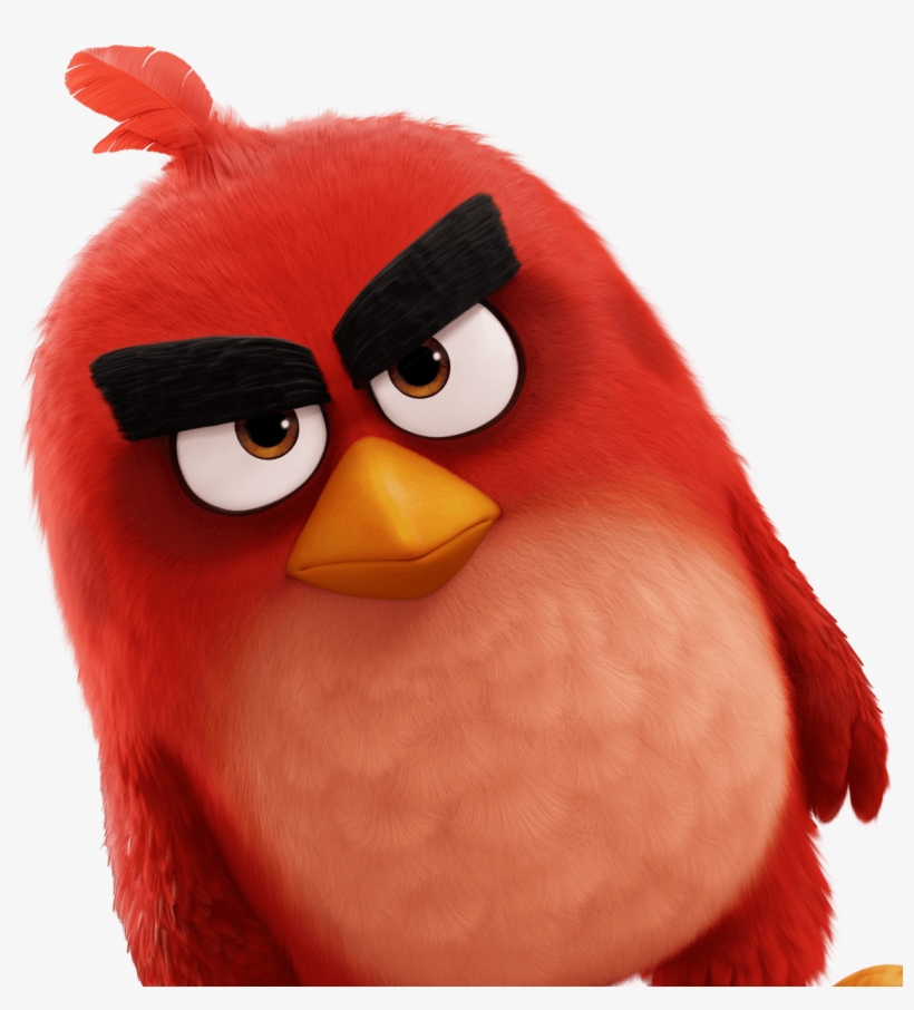 Red - Angry Bird Red Png, transparent png #2192057