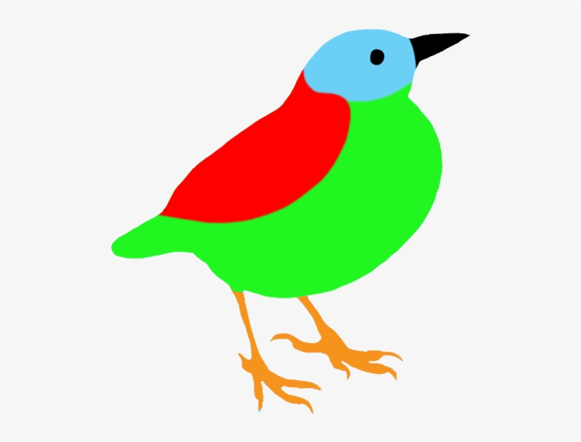 Colorful Drawings Of Birds - Colorful Birds In Art Clip, transparent png #2192111