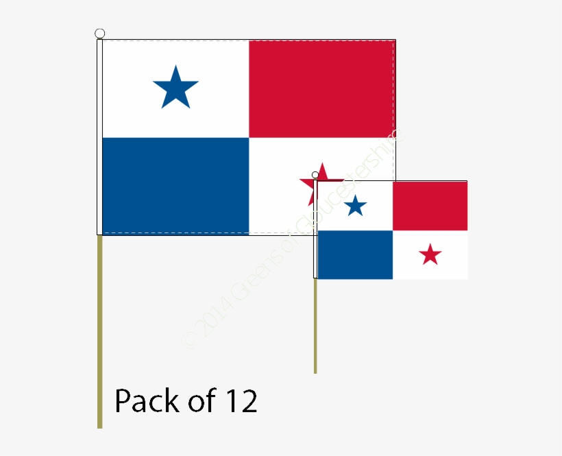 Panama Hand Waving Flags - Flag Of Panama, transparent png #2192360
