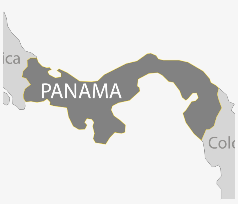 Overview - Panama Map Png, transparent png #2192533