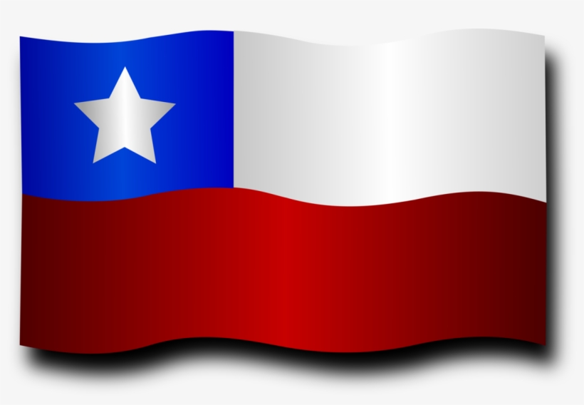 Flag Of Chile Flag Of Venezuela Drawing - Chile Flag Clipart, transparent png #2192583