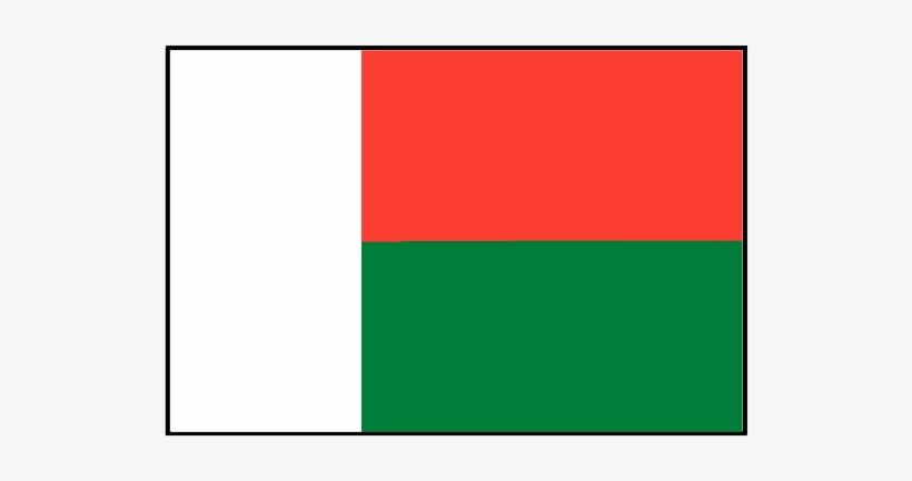 Panama Flag Coloring Page - Madagascar Flag, transparent png #2192588