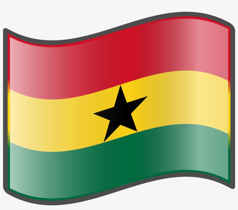 Open - Ghana Flag Emoji, transparent png #2192953