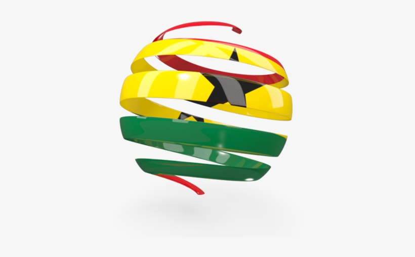Illustration Of Flag Of Ghana - 3d Ghana Flag Png, transparent png #2192955