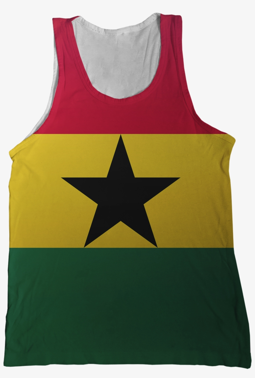 Ghana Flag Tank Top - Ghana Flag Png Icon, transparent png #2193006