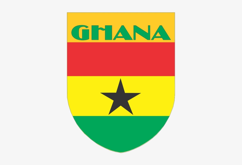 Flags Shield Style - Ghana Car Auto Mini Banners, transparent png #2193044