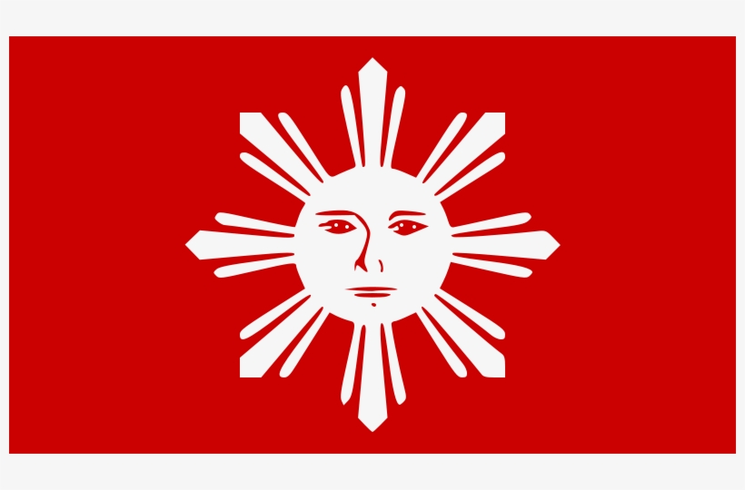 Philippines Flag 1st Official - Sun Of Liberty Flag, transparent png #2193078
