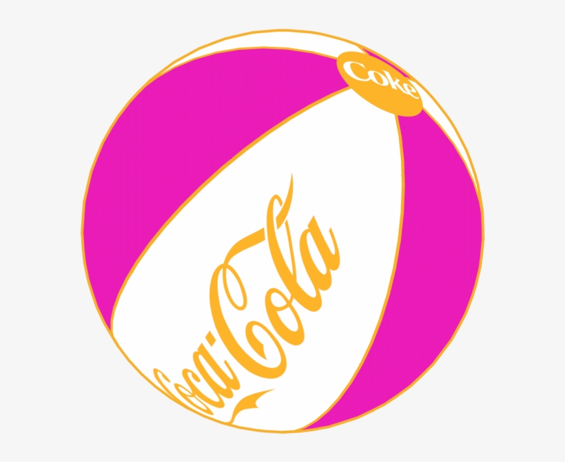 Beachball - 64 Oz Insulated Coca-cola Travel Mug, transparent png #2193175