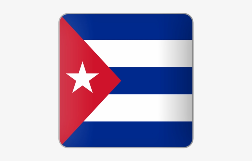 Illustration Of Flag Of Cuba - Cuba Icon Flag, transparent png #2193305
