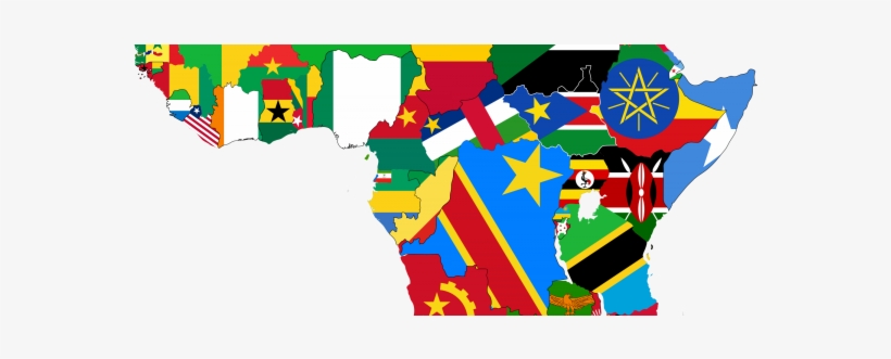 Ghana, Sierra Leone Ranked Most Peaceful Nations In - African Continent With Flags, transparent png #2193570