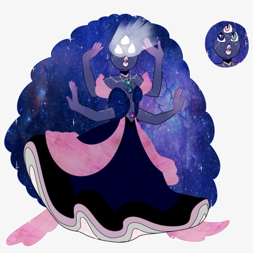 Su Pink Galaxy Sapphire - Blue Purple Pink Galaxy, transparent png #2193599