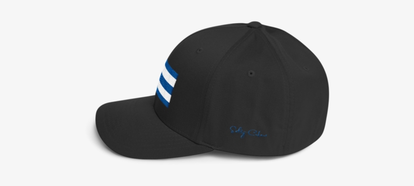 Cuban Flag-salty Cuban Flexfit Structured Twill Cap - Top Logo Snapback, transparent png #2193625