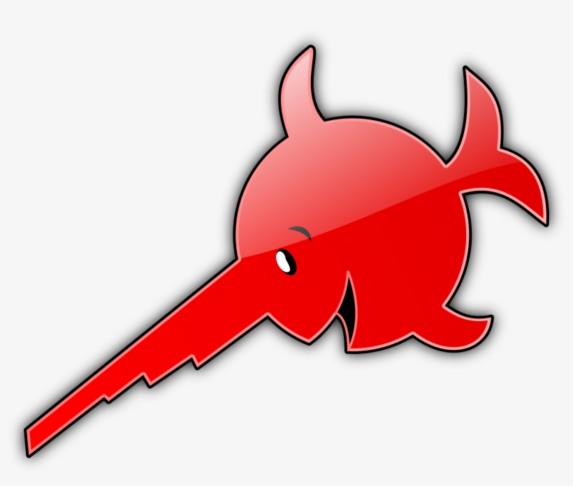 This Free Icons Png Design Of Laughing Swordfish, transparent png #2193675