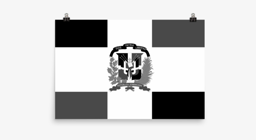 Dominican Republic Flag Wall Art - Republica Dominicana Flag Png, transparent png #2193767