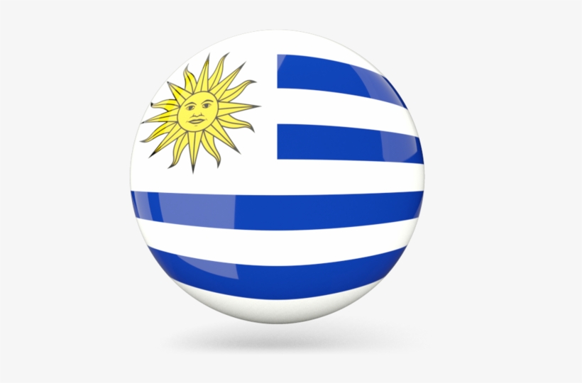 Illustration Of Flag Of Uruguay - Uruguay Flag Icon Png, transparent png #2193773
